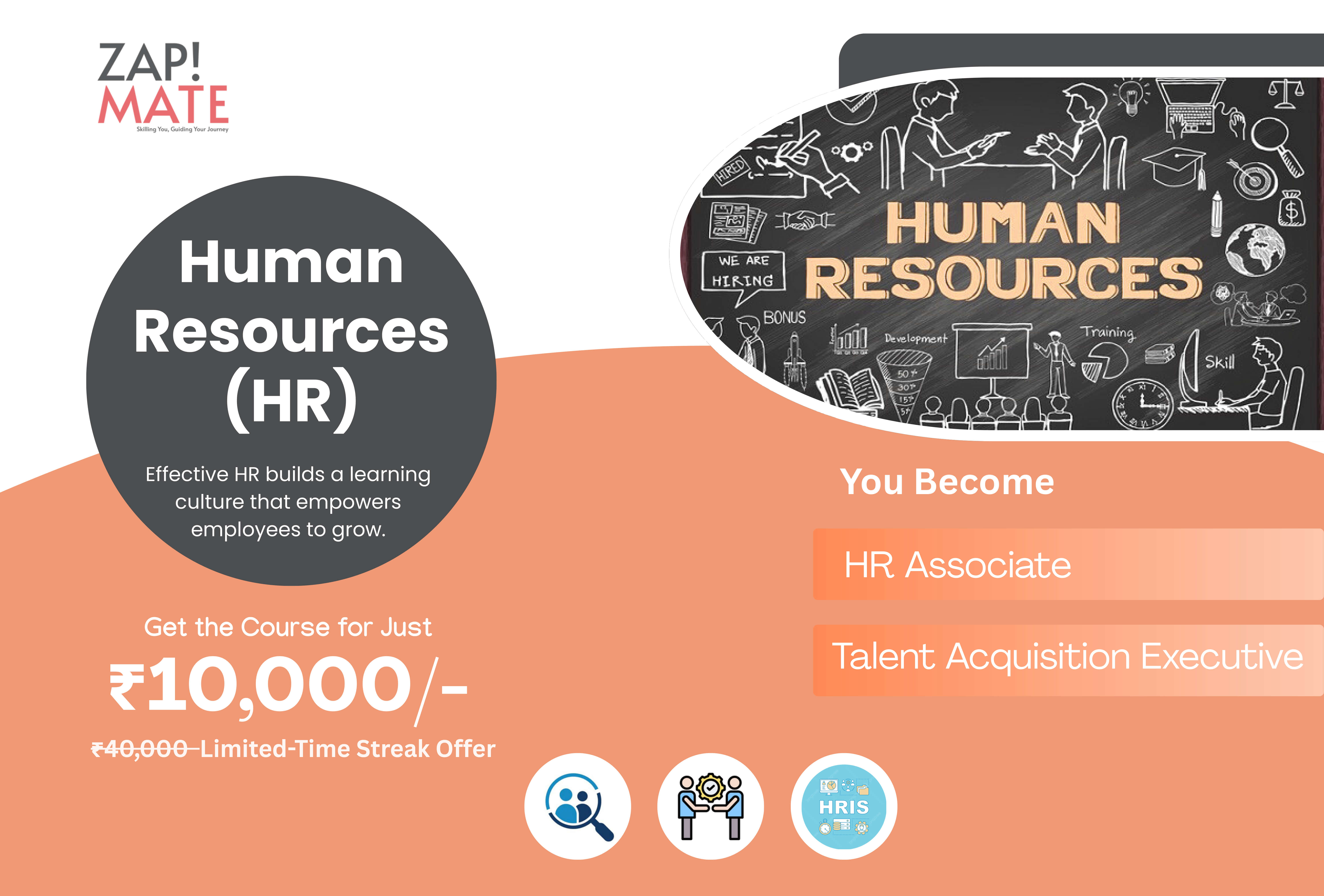 Human Resource Course by Zapmate & Saascrew